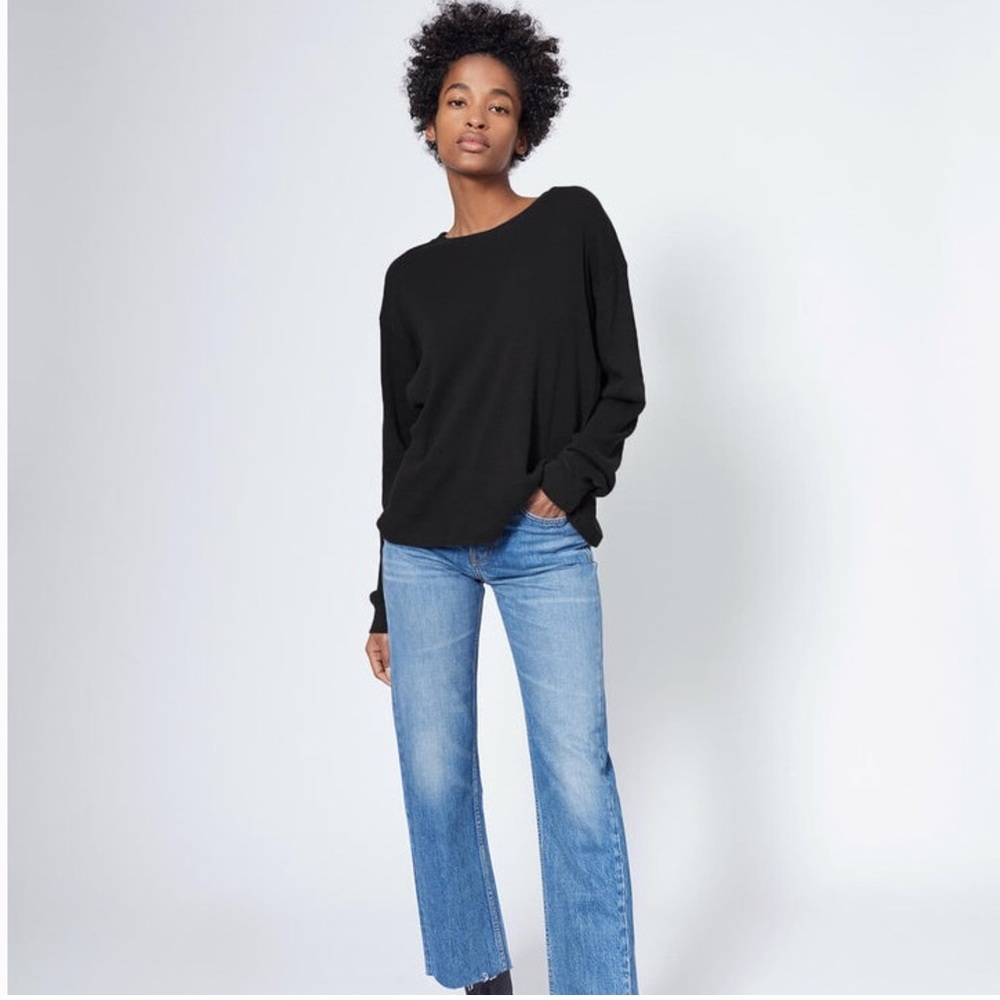 RE/DONE Cozy Waffle Thermal Top NWOT